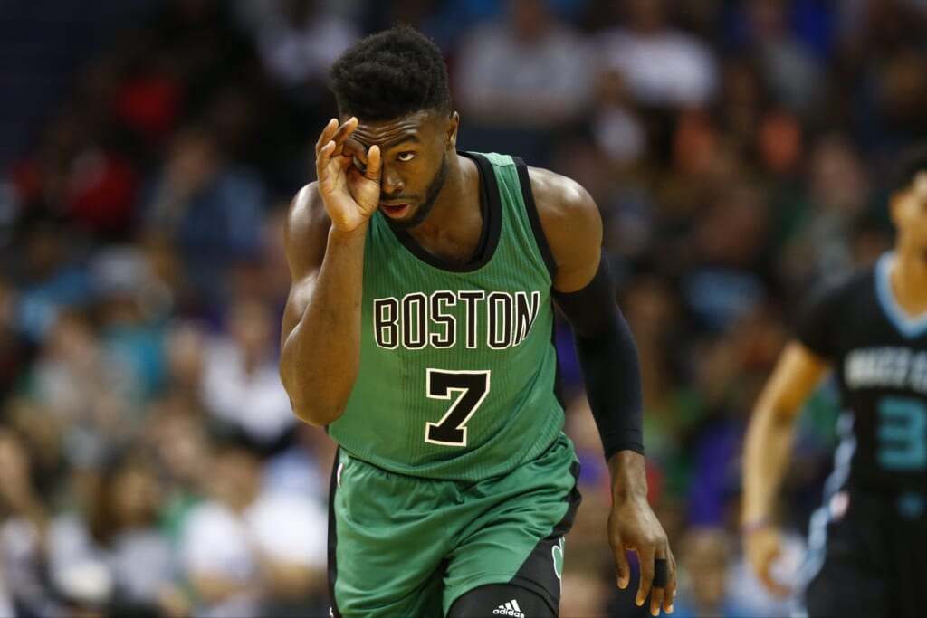 Jaylen Brown will surely be a big part of the trade when all is said and done. 