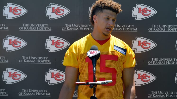Kansas City Chiefs first-round pick Patrick Mahomes has a pretty hilarious response to a Twitter troll.
