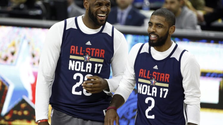 Kyrie Irving LeBron James NBA All-Star Game Cleveland Cavaliers