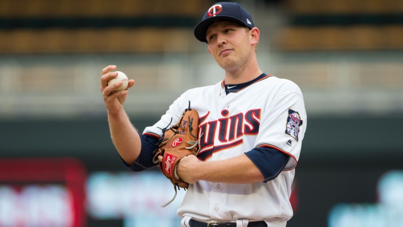 Tyler Duffey of the Minnesota Twins