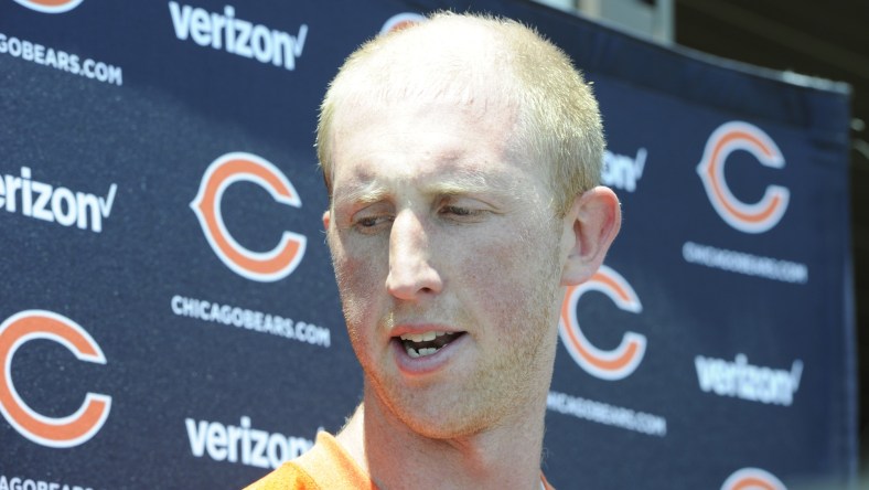 Mike Glennon of the Chicago Bears is one of the NFL quarterbacks under the most pressure in 2017