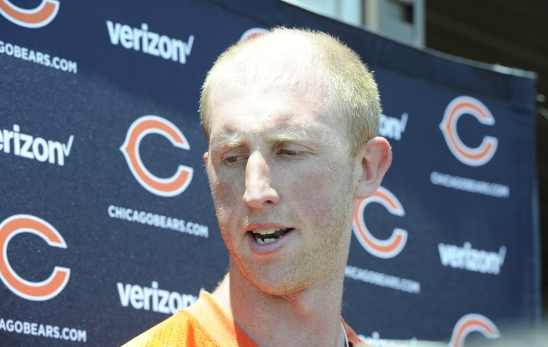 Mike Glennon of the Chicago Bears is one of the NFL quarterbacks under the most pressure in 2017