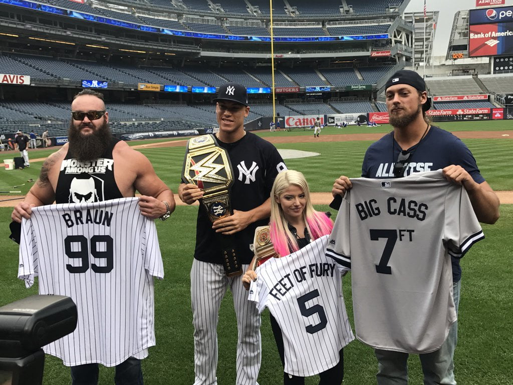 Image result for aaron judge wwe