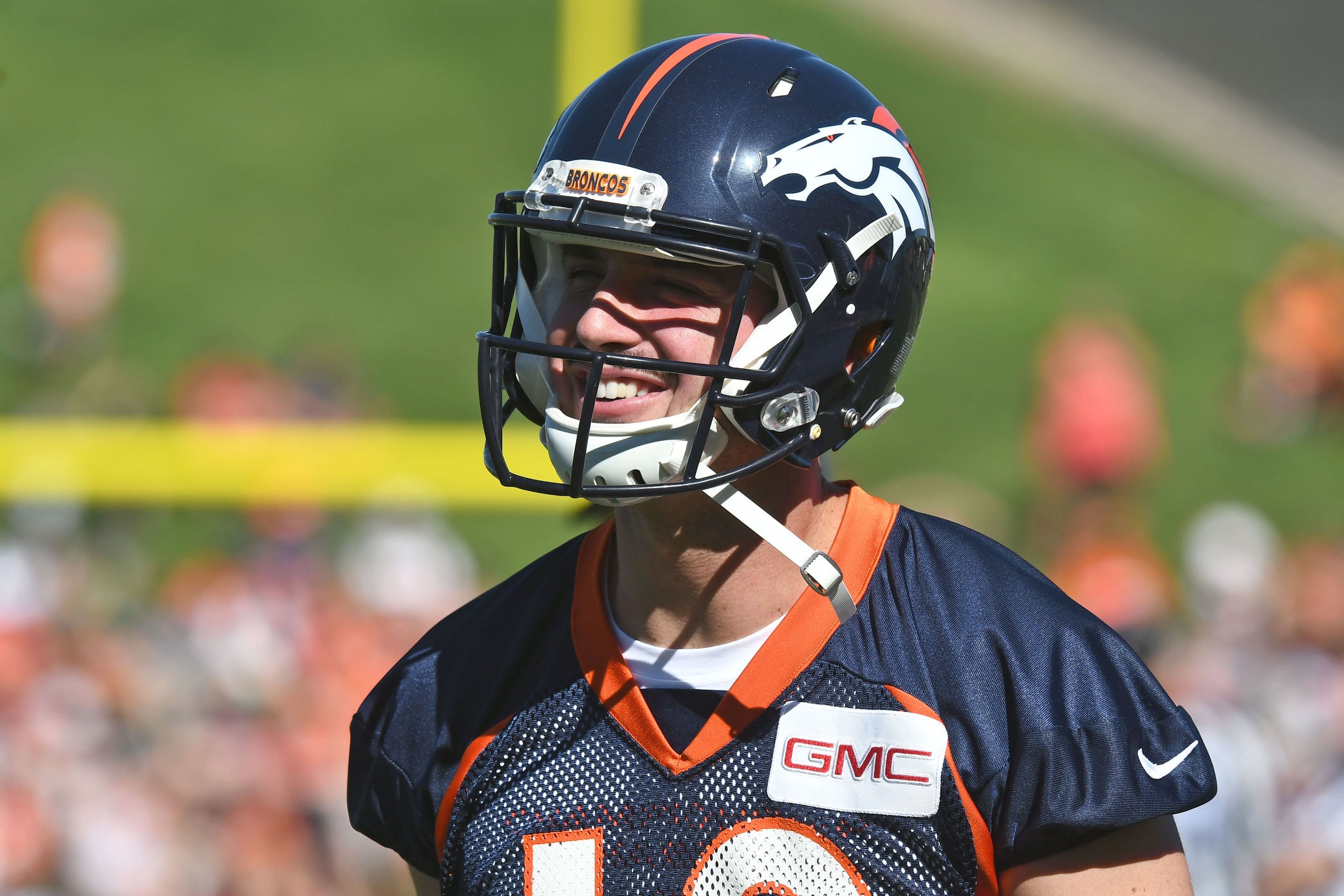 Denver Broncos quarterback Paxton Lynch