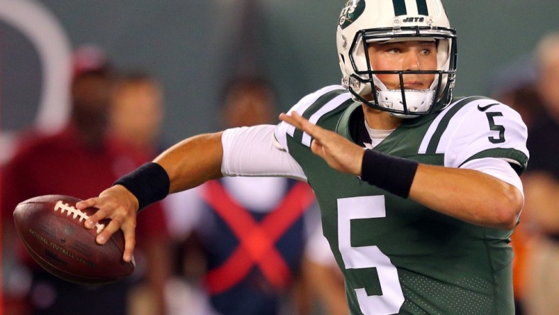 New York Jets quarterback Christian Hackenberg