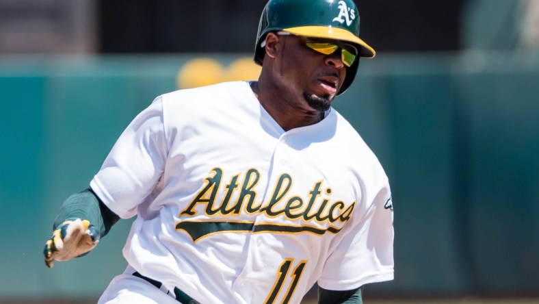 The A's have reportedly traded Rajai Davis to the Red Sox.