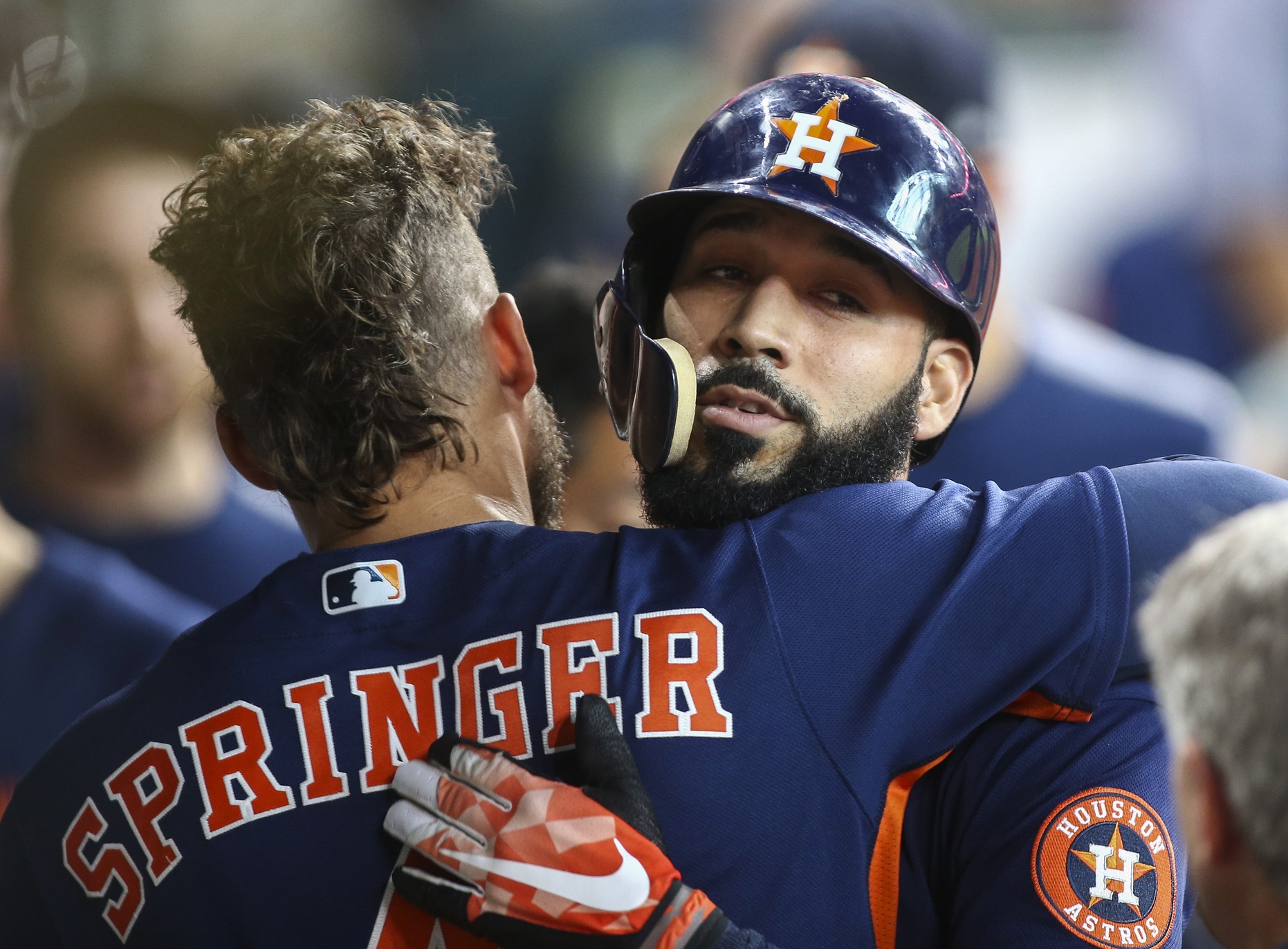 The Astros' Marwin Gonzalez is one reason the team is dominating this season.