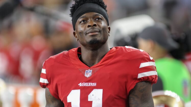 San Francisco 49ers receiver Marquise Goodwin
