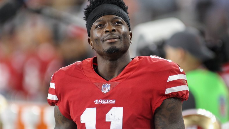 San Francisco 49ers receiver Marquise Goodwin