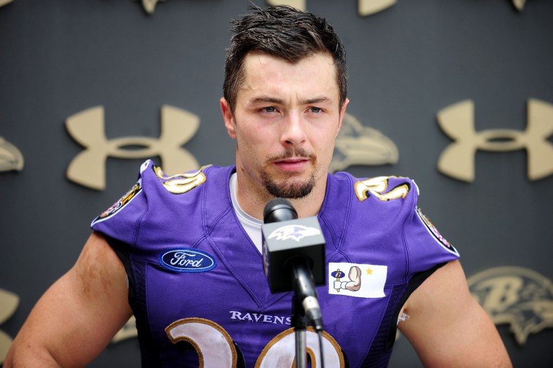 Danny Woodhead will miss at least the next month.
