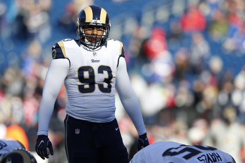 Rams DE Ethan Westbrooks arrested on gun chargers.