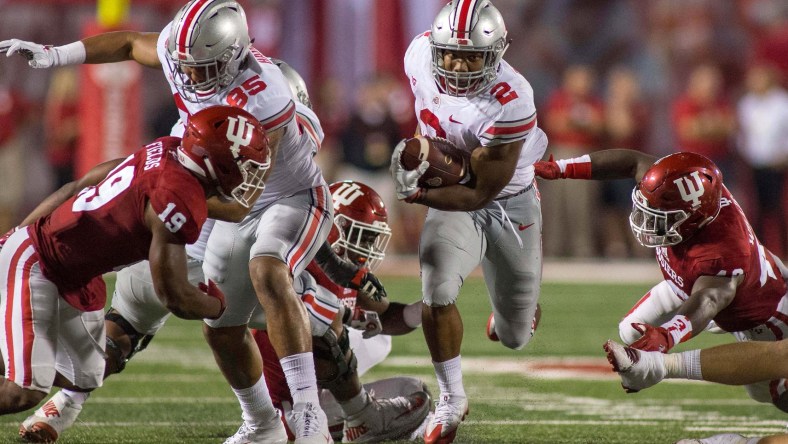 Ohio State running back J.K. Dobbins