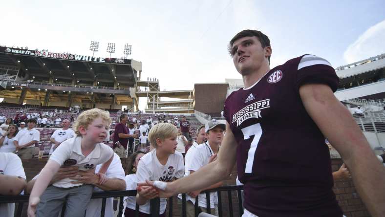 Mississippi State quarterback Nick Fitzgerald was one of the unsung heroes of college football in Week 3