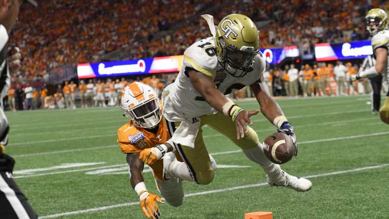 Georgia Tech quarterback TaQuon Marshall