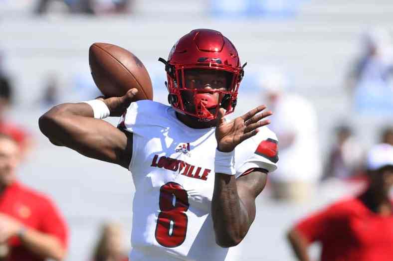 Louisville quarterback Lamar Jackson is one of the most intriguing players in the 2018 NFL draft