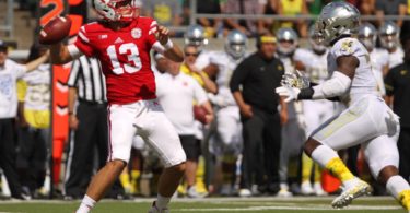 Nebraska quarterback Tanner Lee