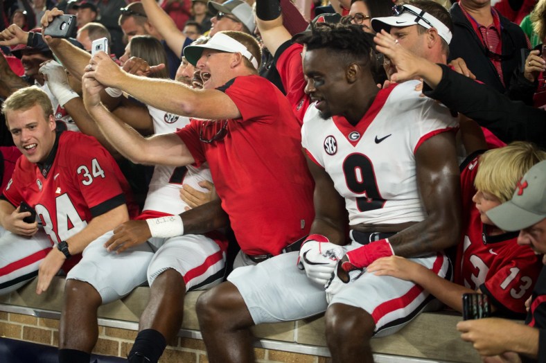 The Georgia Bulldogs pulled off one of the biggest college football upsets in Week 2