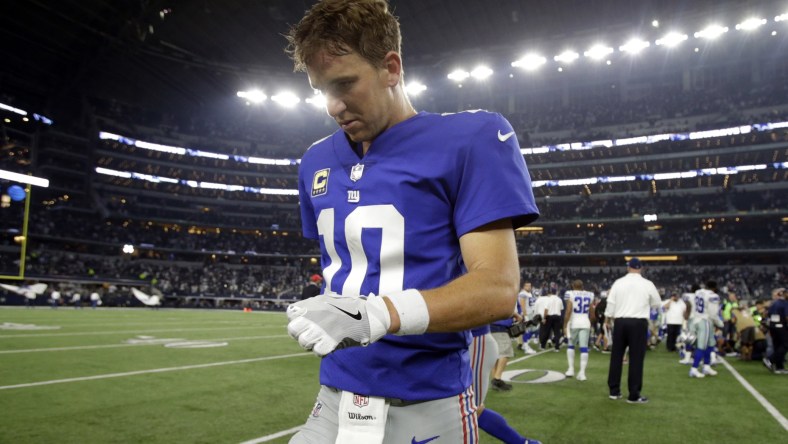 New York Giants quarterback Eli Manning in NFL Week 1