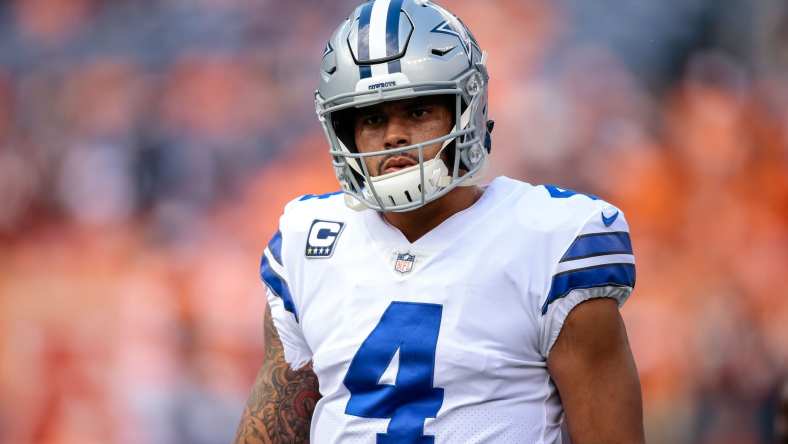 Dallas Cowboys quarterback Dak Prescott in NFL Week 2