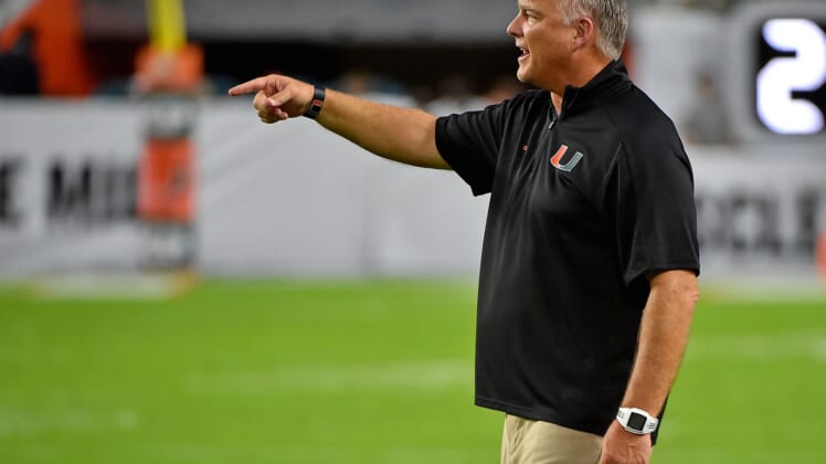 March Richt was not happy with the Miami punter