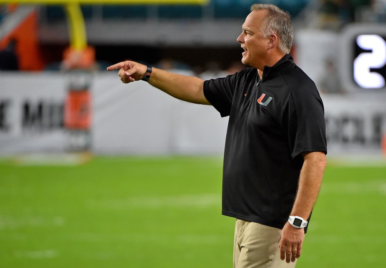 March Richt was not happy with the Miami punter