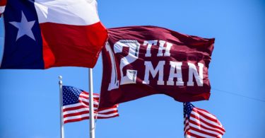 Texas A&M receiver Will Gunnell apologized for flipping fans the bird