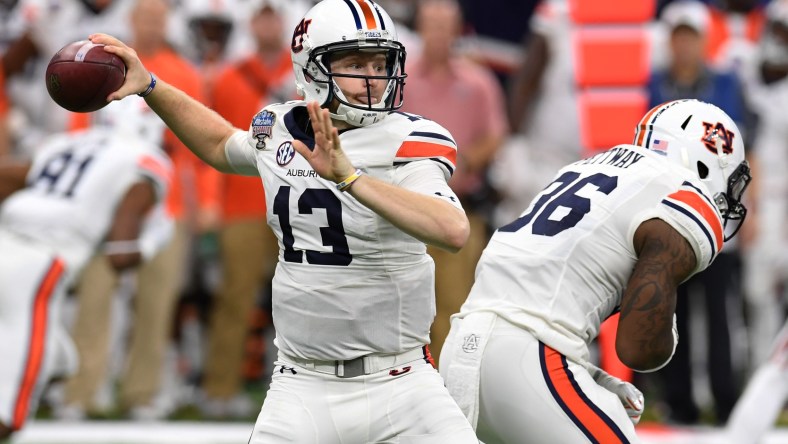 Auburn dismissed quarterback Sean White following an arrest