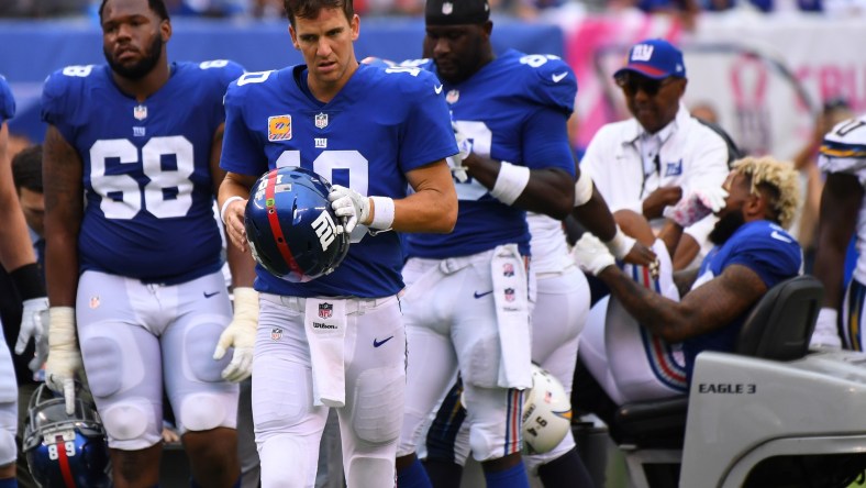 Eli Manning and the Giants are a dumpster fire.