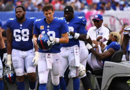 Eli Manning and the Giants are a dumpster fire.