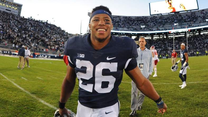 Penn State running back Saquon Barkley