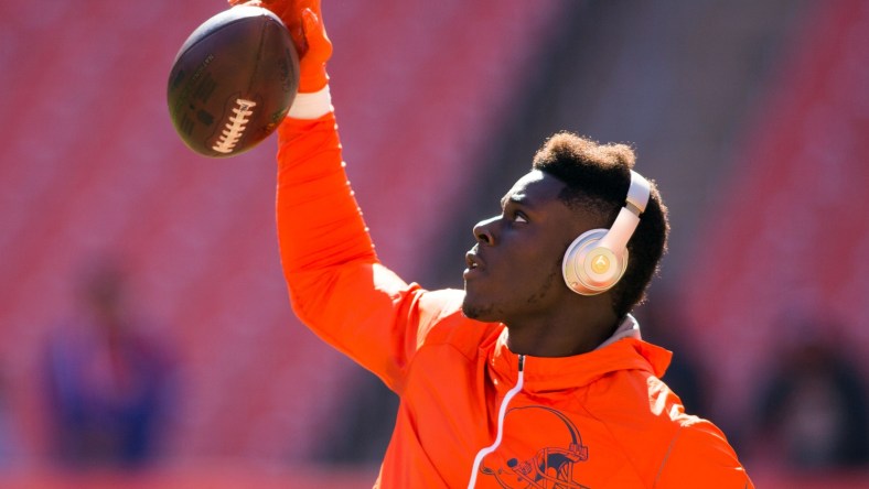 Cleveland Browns tight end David Njoku