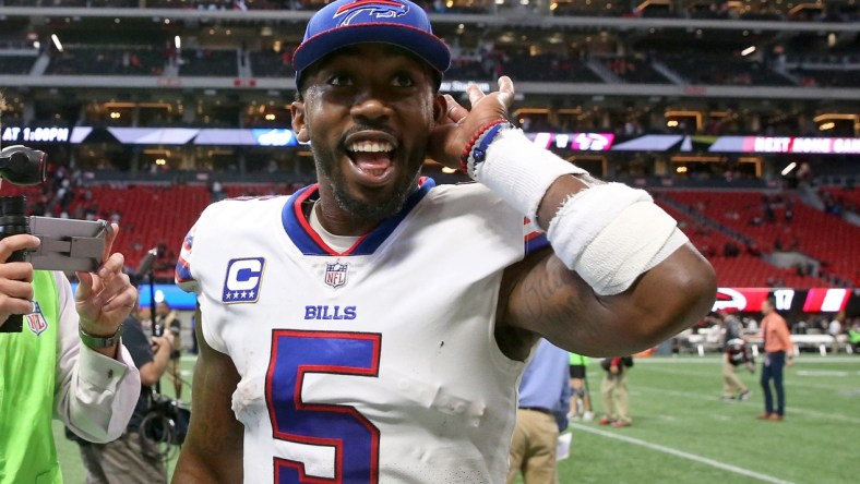 Buffalo Bills quarterback Tyrod Taylor in NFL Week 4