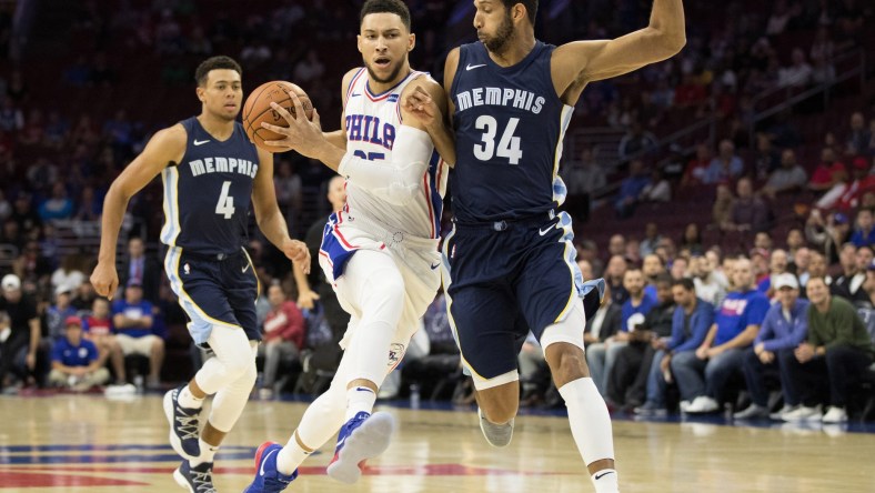 Ben Simmons debuts Philadelphia 76ers