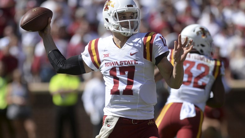 Iowa State quarterback Kyle Kempt in college football Week 6