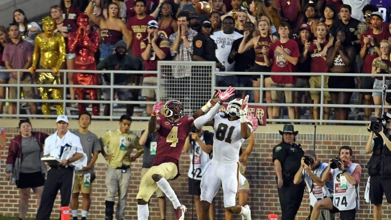 Miami wide receiver Darrell Langham