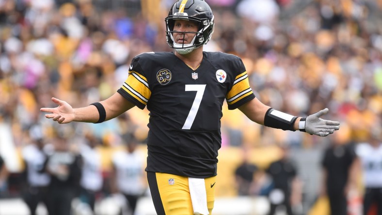 Pittsburgh Steelers quarterback Ben Roethlisberger in NFL Week 5