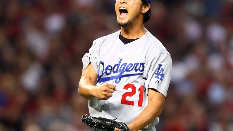 Dodgers pitcher Yu Darvish