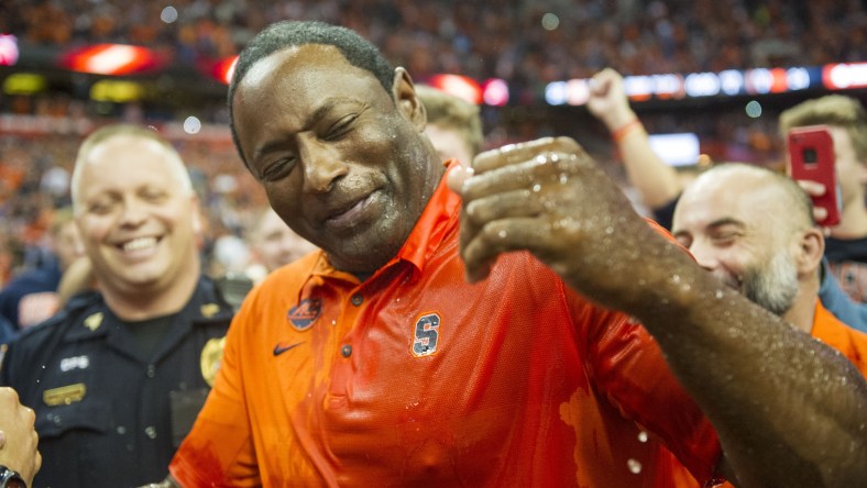 Syracuse head coach Dino Babers