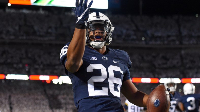 Penn State running back Saquon Barkley in college football Week 8