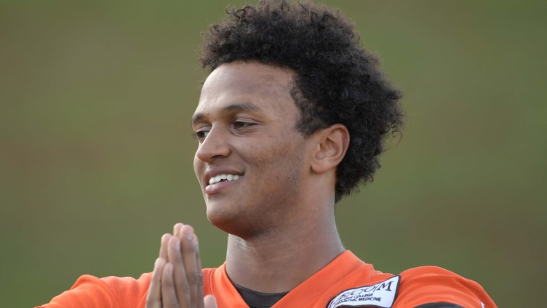 Cleveland Browns quarterback DeShone Kizer