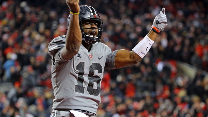 Ohio State quarterback J.T. Barrett reacts to go-ahead TD against Penn State in college football Week 9