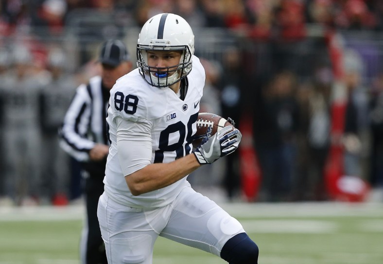 Penn State tight end Mike Gesicki is an one of many undervalued NFL draft prospects