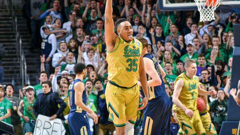 Notre Dame FIghting Irish forward Bonzie Colson is one of the most dangerous scorers of any Top 25 college basketball team