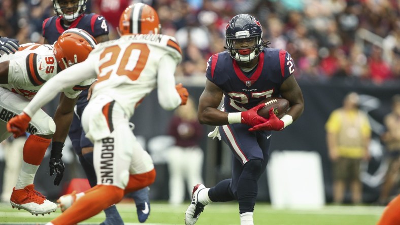 Texans running back D'Onta Foreman