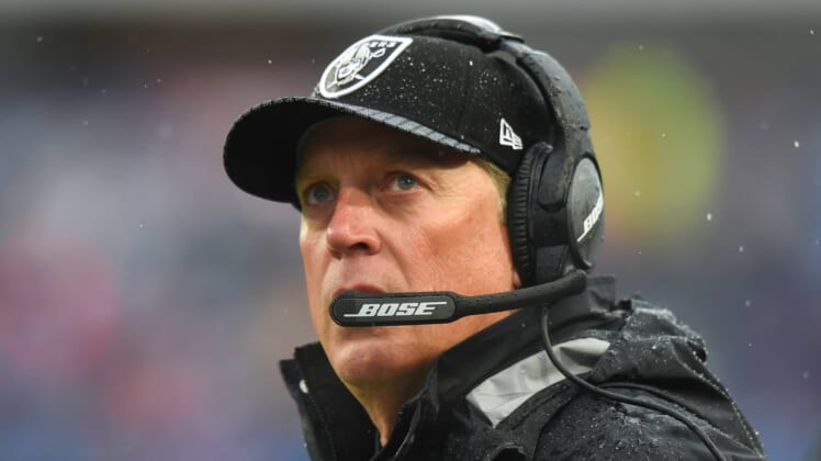 Raiders Jack Del Rio is one of the NFL head coaches who needs to be fired