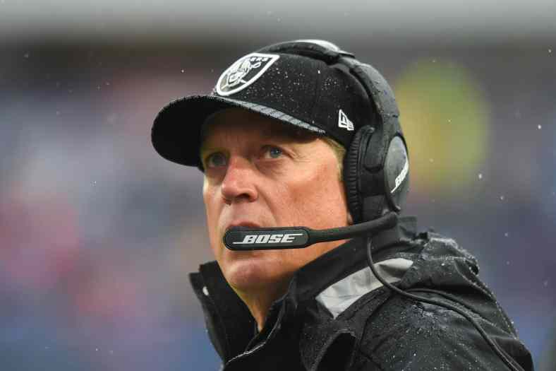 Raiders Jack Del Rio is one of the NFL head coaches who needs to be fired