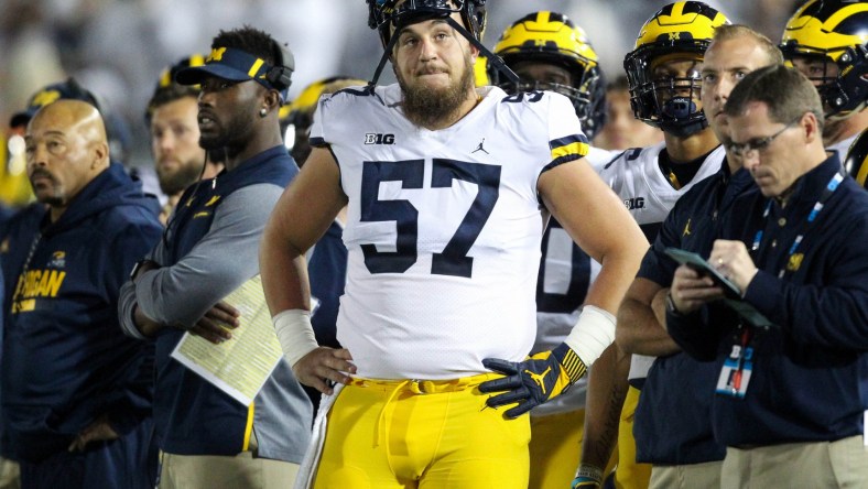 Michigan center Patrick Kugler