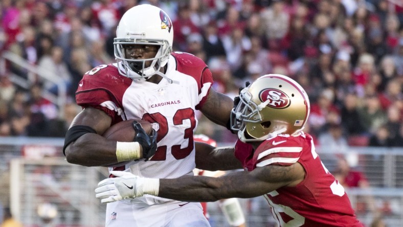 Arizona Cardinals running back Adrian Peterson