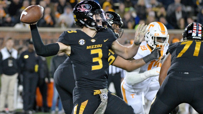 Missouri quarterback Drew Lock