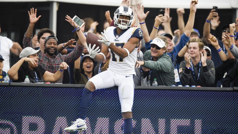 Los Angeles Rams receiver Robert Woods in NFL Week 10